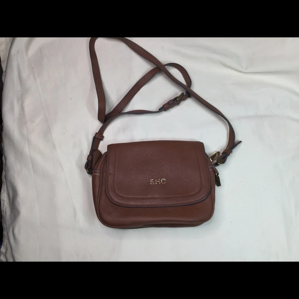 J. Crew Signet Flap Crossbody with Lock & Key